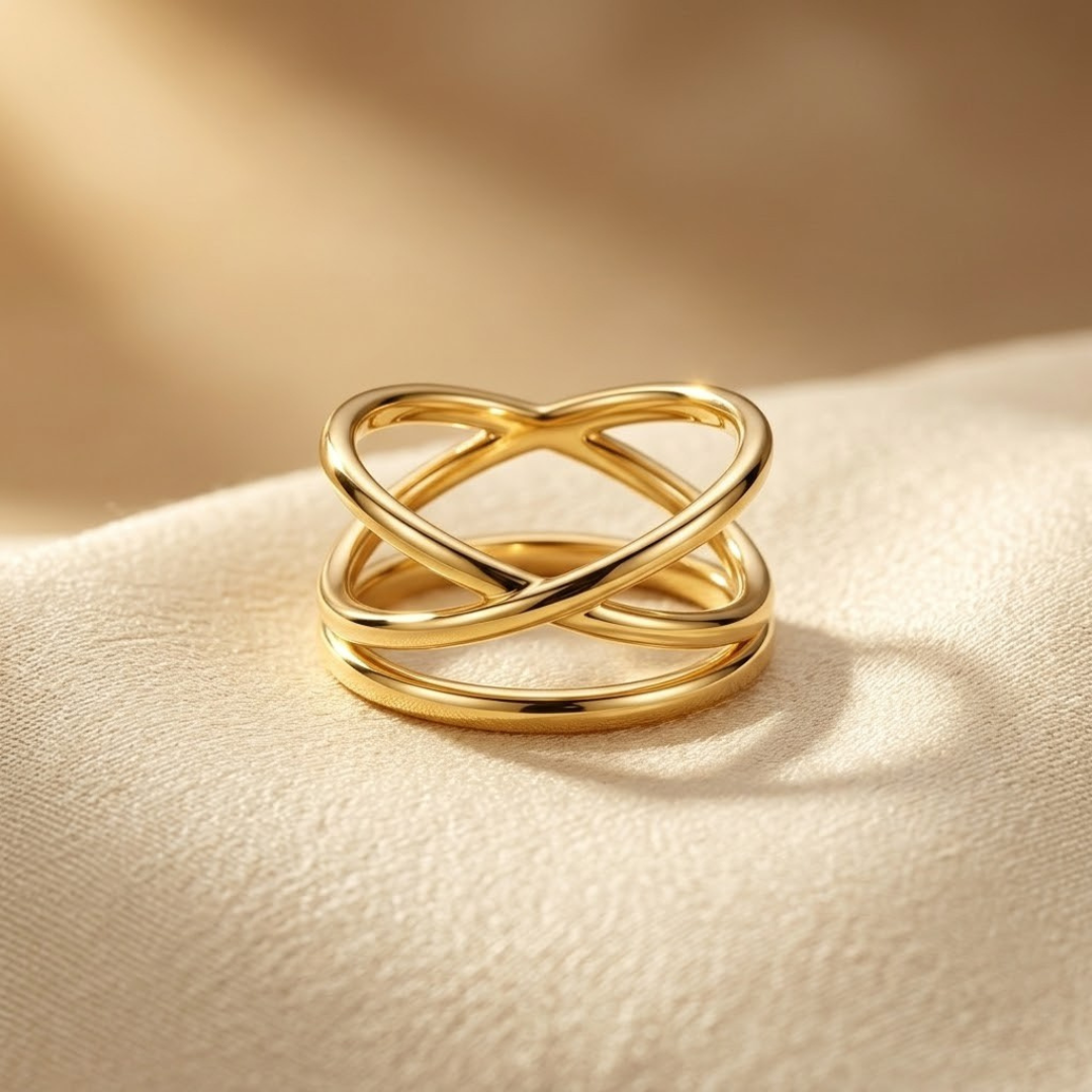 Gold Minimalist Wrap Ring