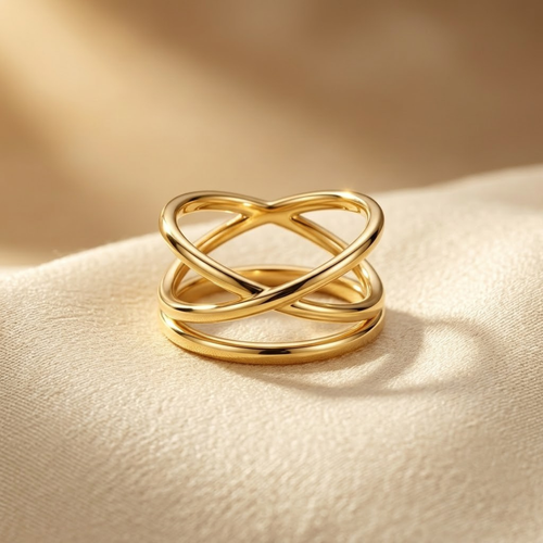 Gold Minimalist Wrap Ring