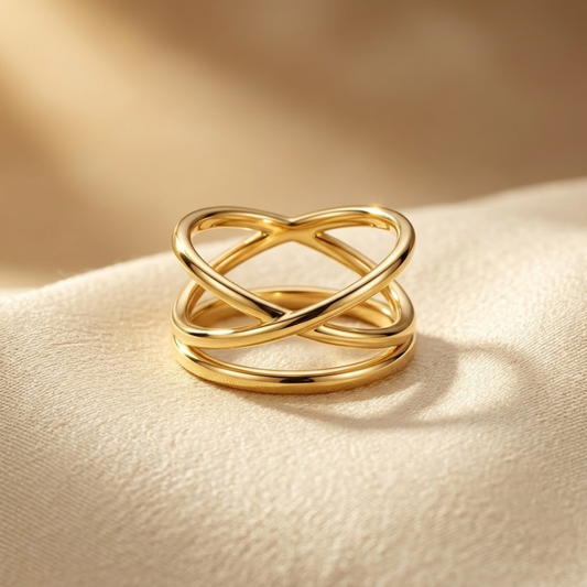 Gold Minimalist Wrap Ring